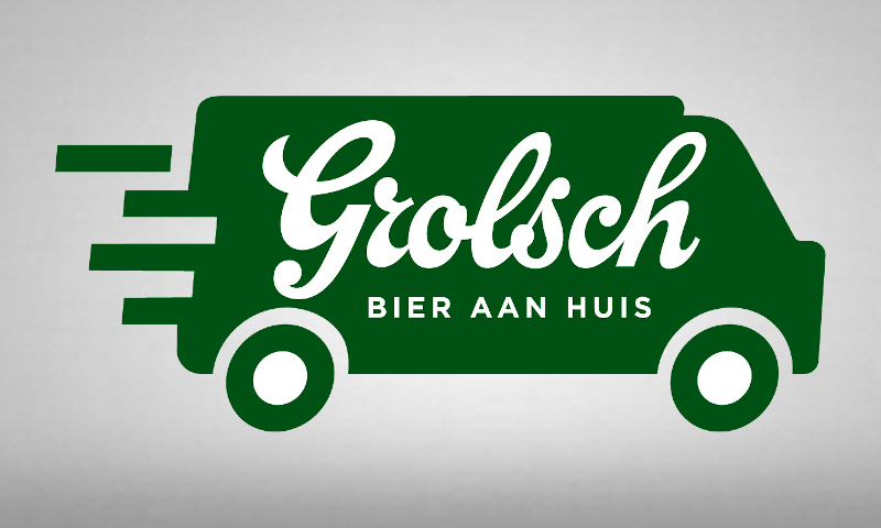 Grolsch bier aan huis